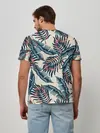 Мужская базовая футболка / Тихие тропики