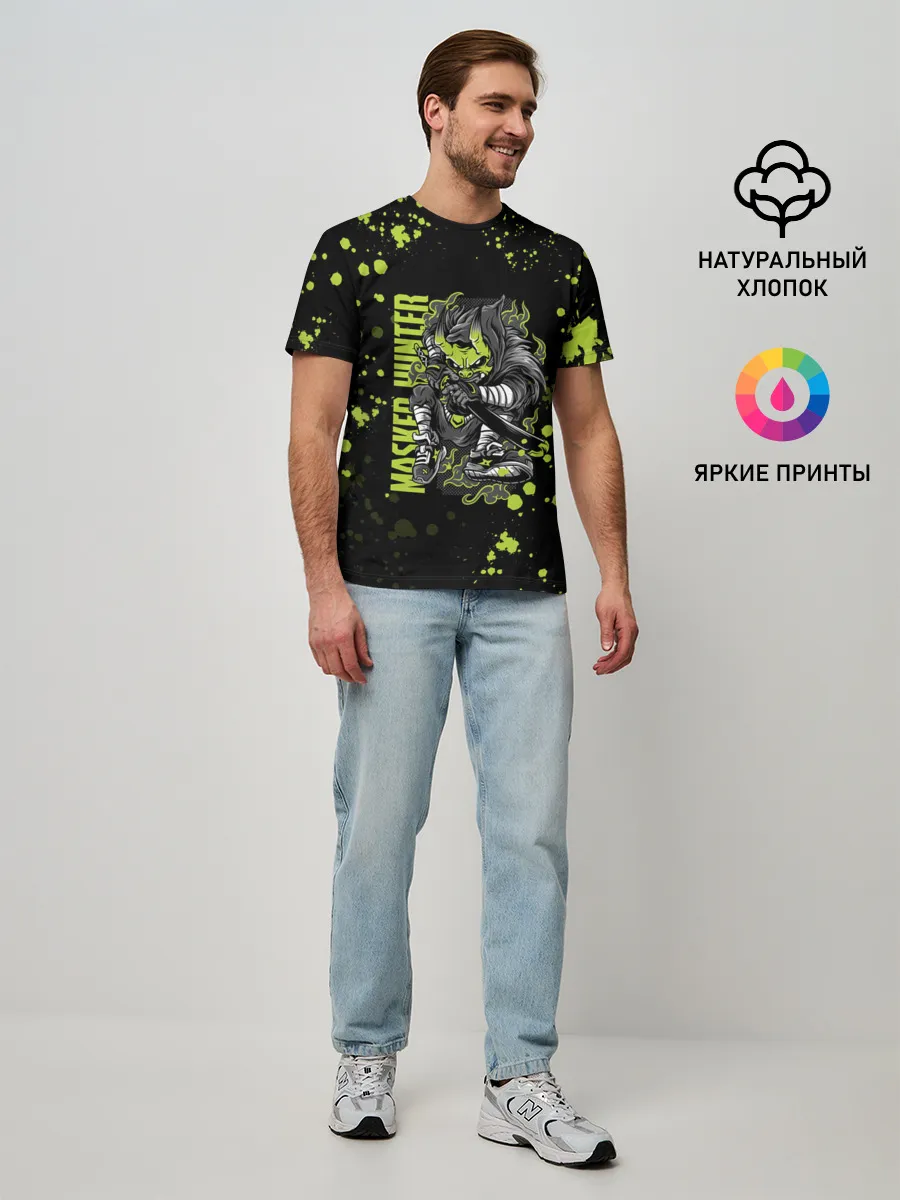 Мужская базовая футболка / САМУРАЙ | SAMURAI