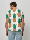 Мужская базовая футболка / Ананасовый арт