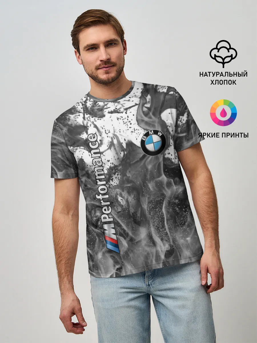 Мужская базовая футболка / BMW