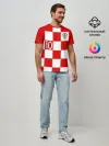 Мужская базовая футболка / Модрич Хорватия
