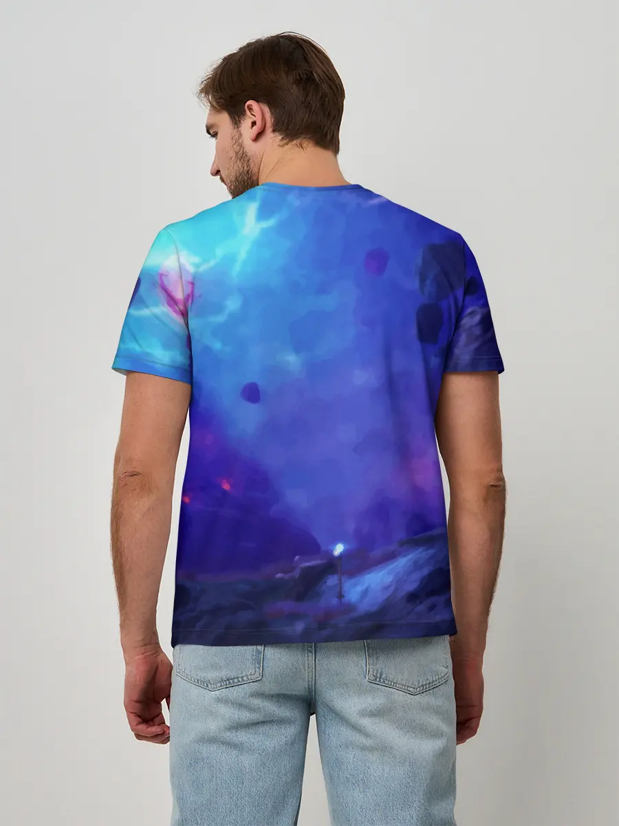 Мужская базовая футболка / HALF-LIFE - Black Mesa: XEN