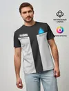 Мужская базовая футболка / Connor Detroit: Become Human.