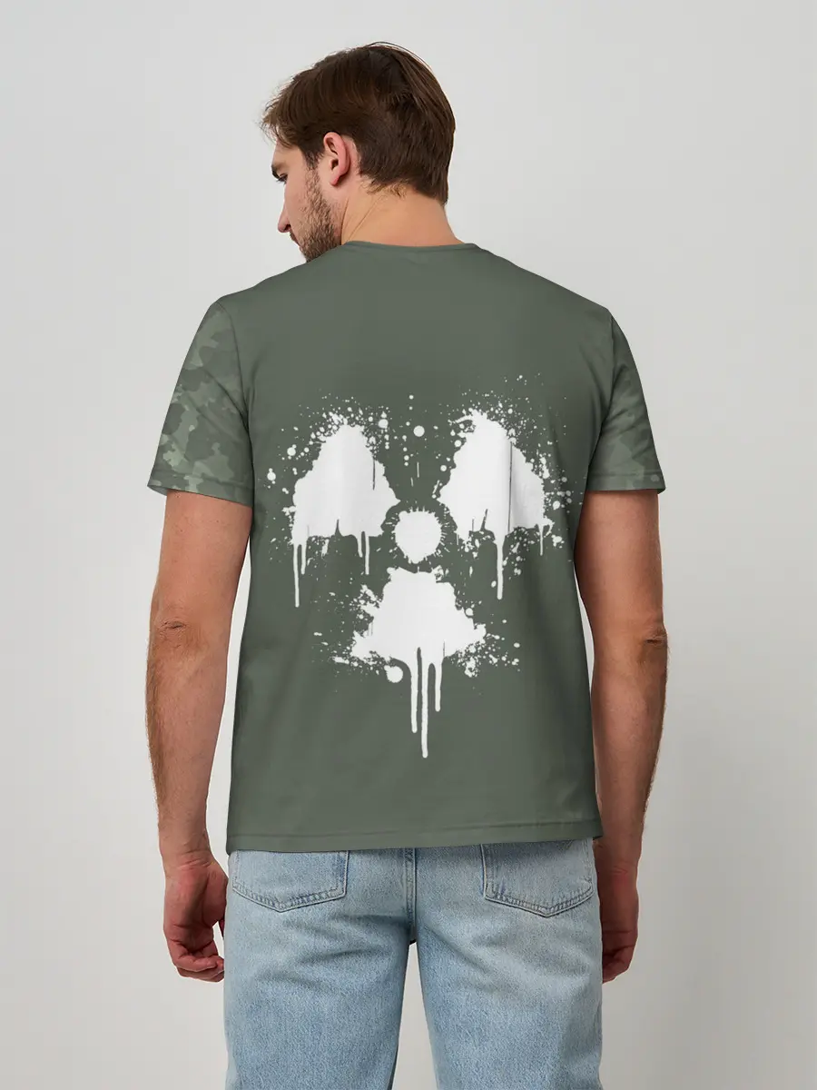 Мужская базовая футболка / S.T.A.L.K.E.R. | С.Т.А.Л.К.Е.Р