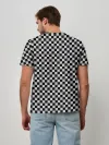 Мужская базовая футболка / Checkerboard Color