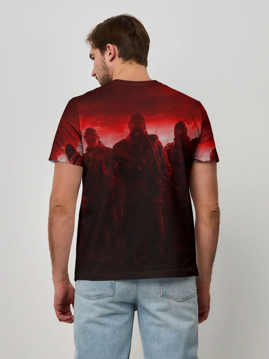 Мужская базовая футболка / STALKER ДОЛГ