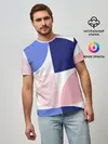 Мужская базовая футболка / узоры