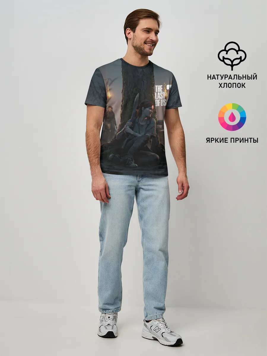 Мужская базовая футболка / The last of us 2