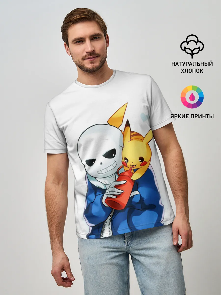 Мужская базовая футболка / UNDERTALE