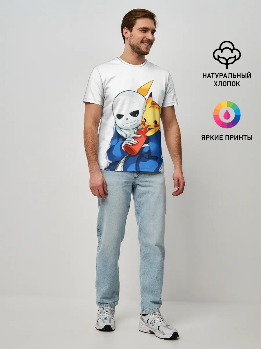 Мужская базовая футболка / UNDERTALE