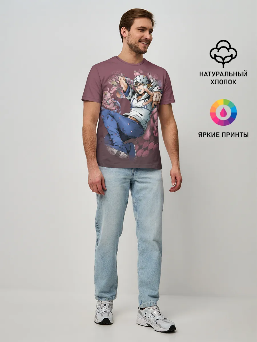 Мужская базовая футболка / JoJo