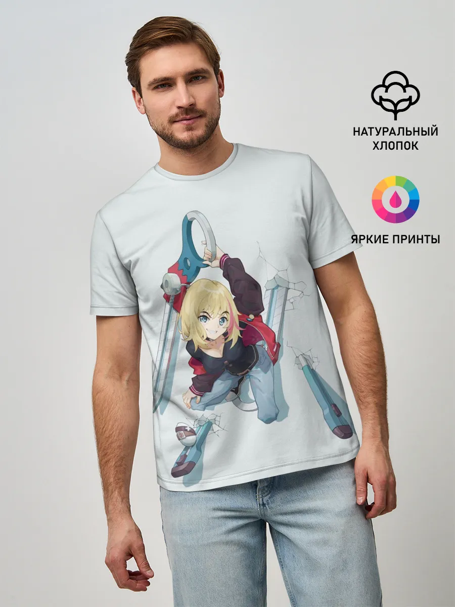 Мужская базовая футболка / Рика Каваи