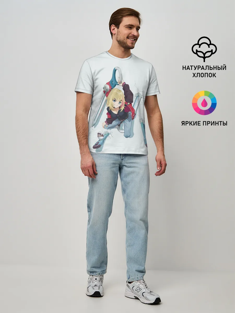 Мужская базовая футболка / Рика Каваи