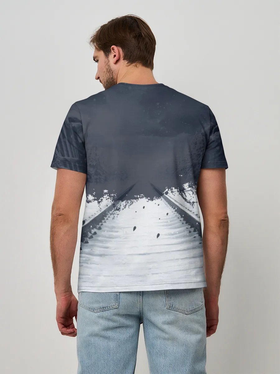 Мужская базовая футболка / METRO: EXODUS