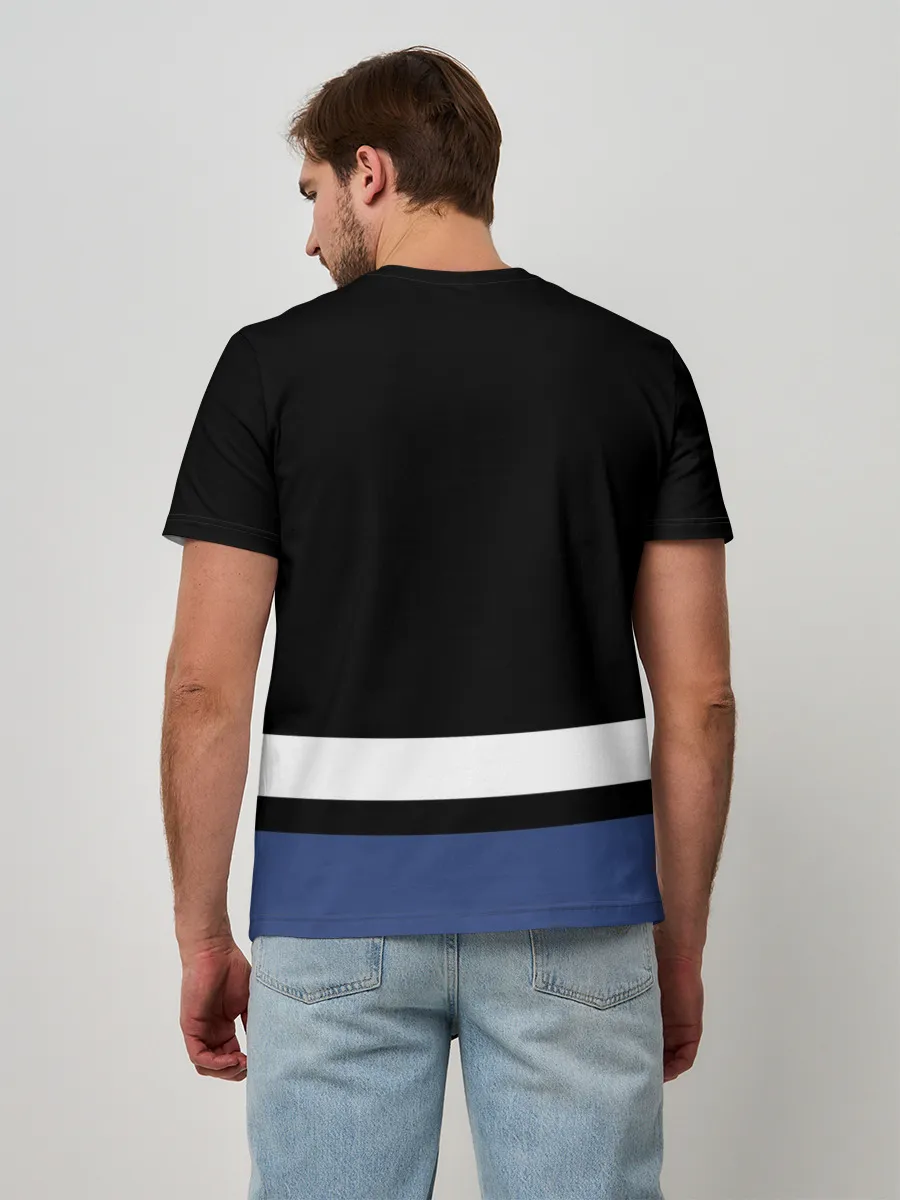 Мужская базовая футболка / Тампа-Бэй Лайтнинг