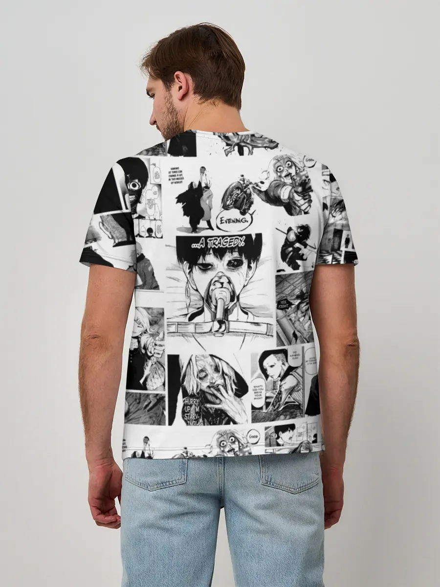 Мужская базовая футболка / Токийский гуль