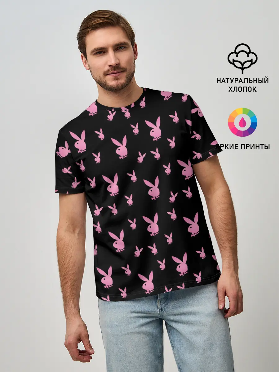 Мужская базовая футболка / Playboy