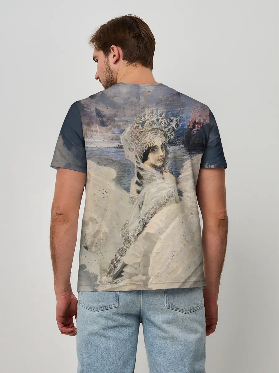 Мужская базовая футболка / Царевна лебедь