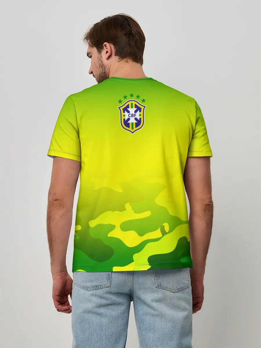 Мужская базовая футболка / Бразилия