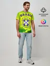 Мужская базовая футболка / Бразилия