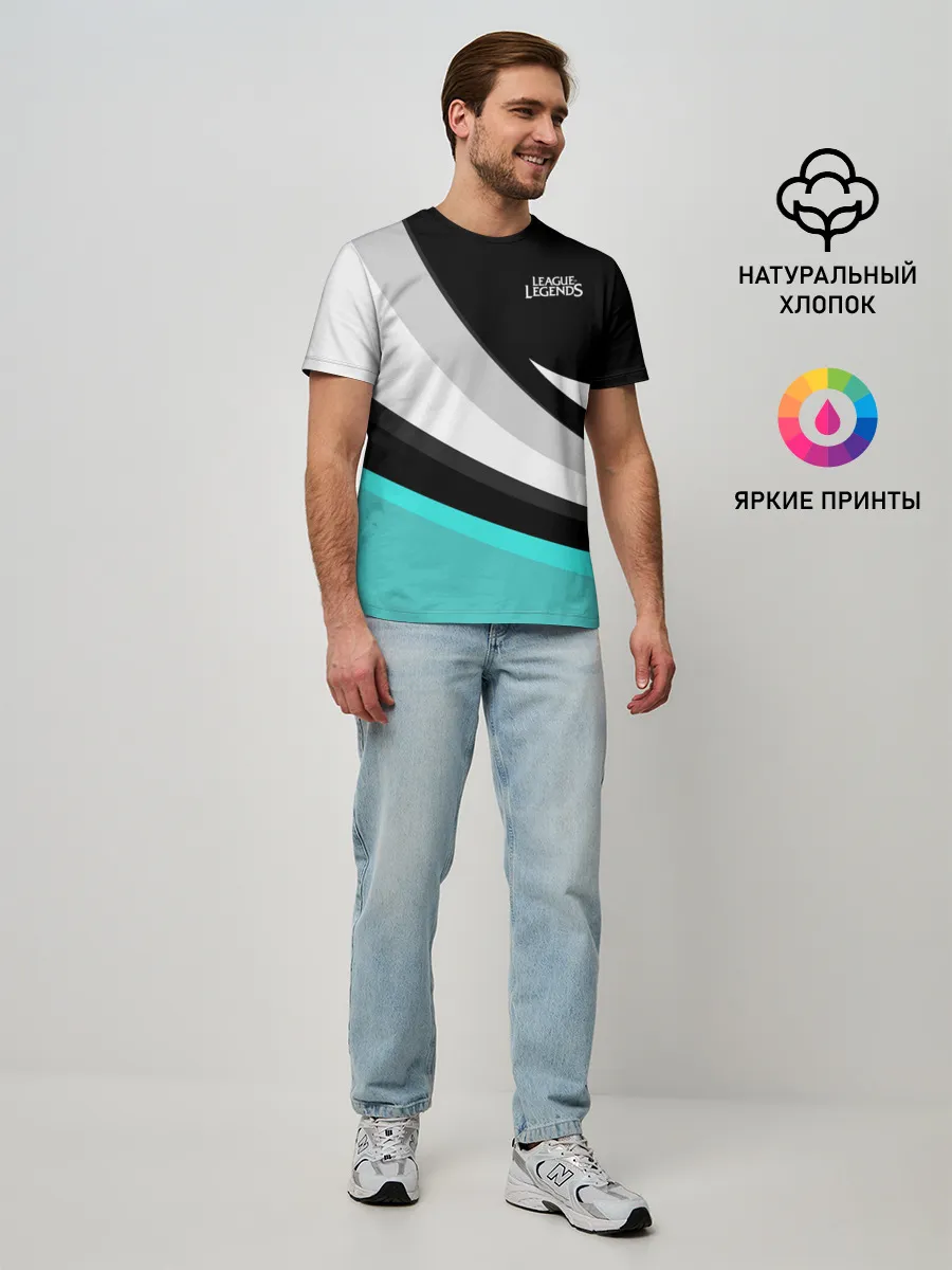 Мужская базовая футболка / League of Legends
