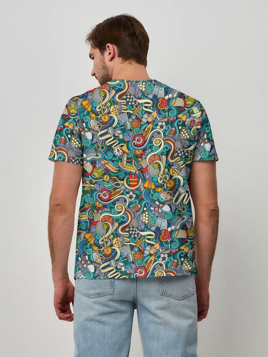 Мужская базовая футболка / Sport