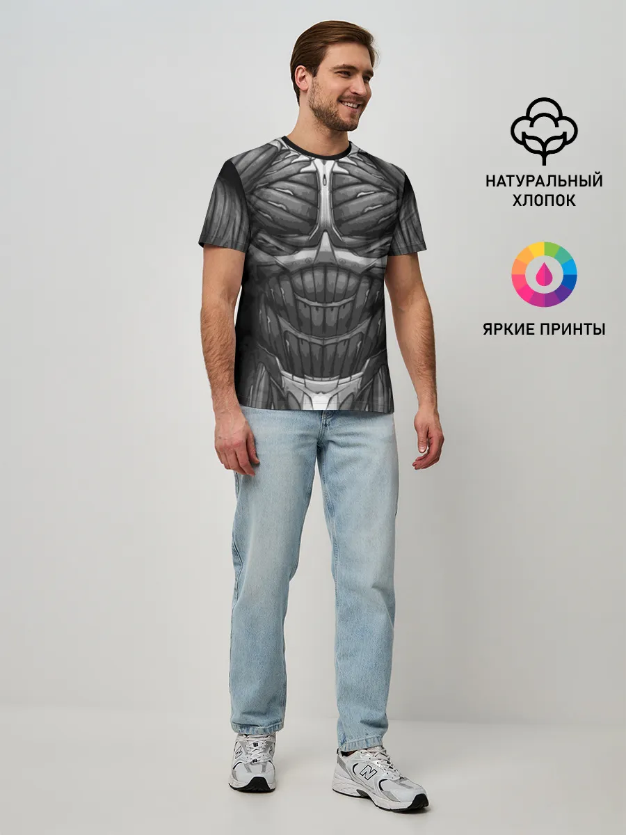 Мужская базовая футболка / Экзоскелет CRYSIS