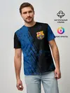 Мужская базовая футболка / FC Barcelona / ФК Барселона.