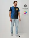 Мужская базовая футболка / FC Barcelona / ФК Барселона.