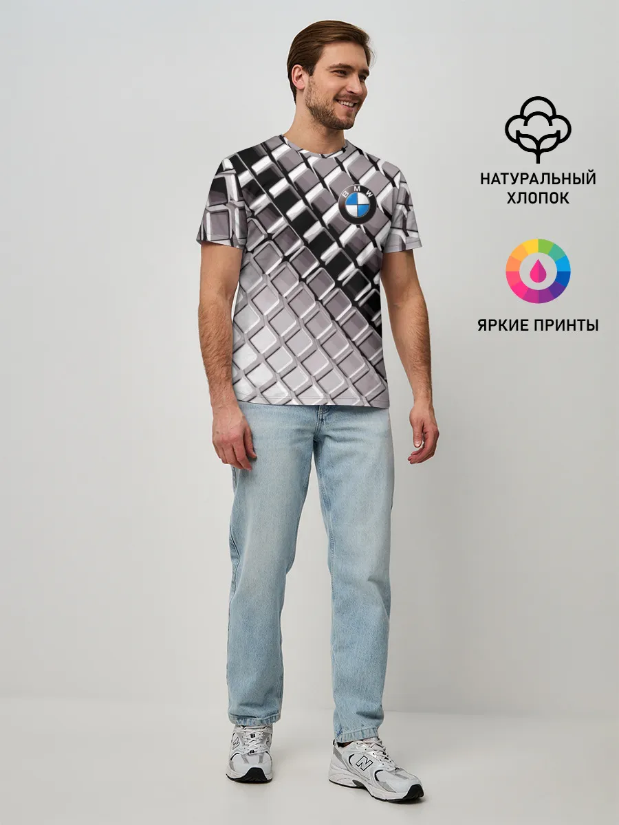Мужская базовая футболка / BMW