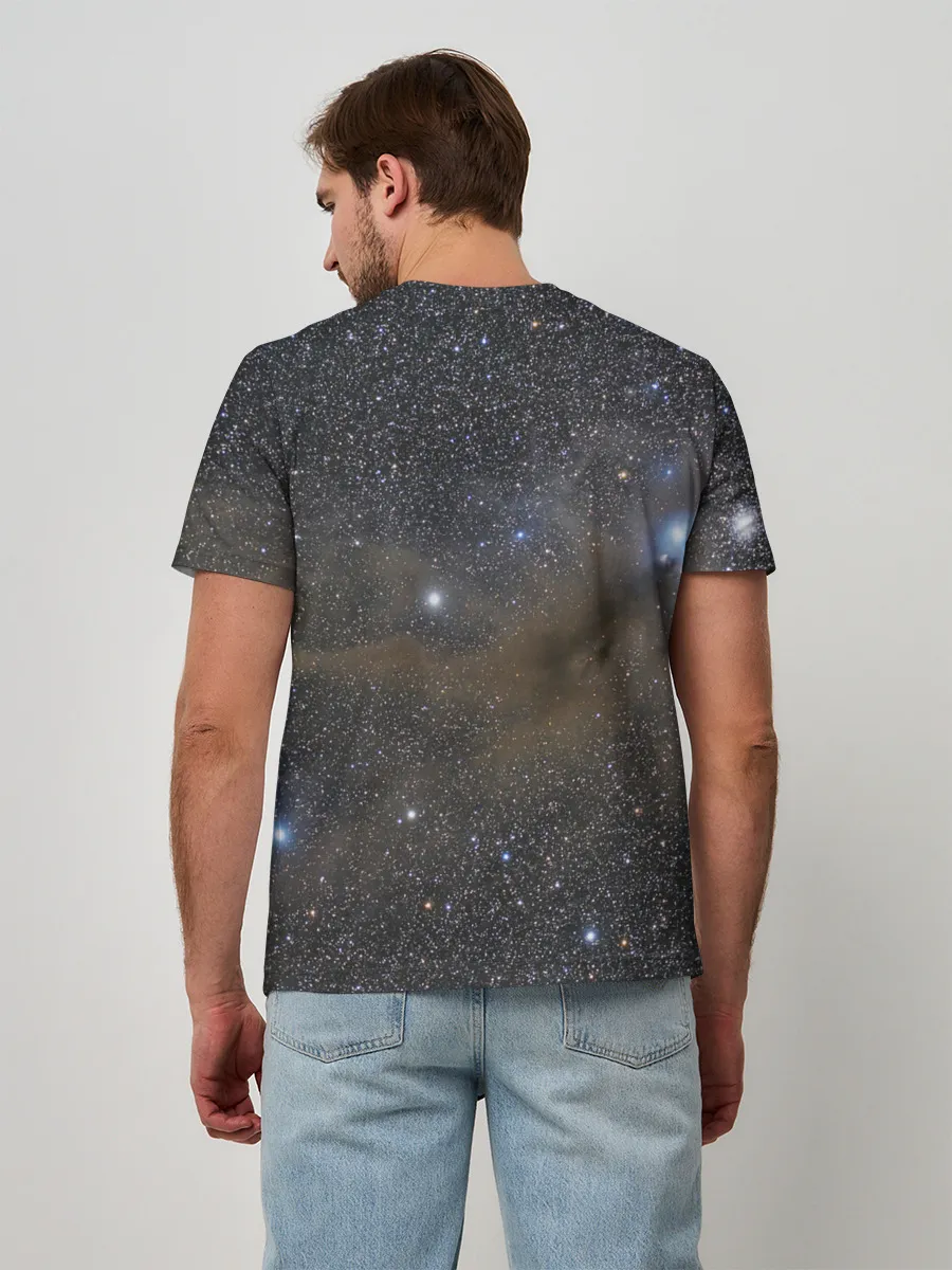 Мужская базовая футболка / Звездный космос