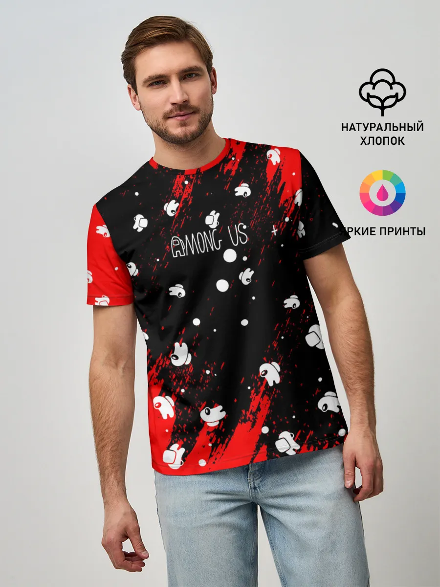 Мужская базовая футболка / Among Us