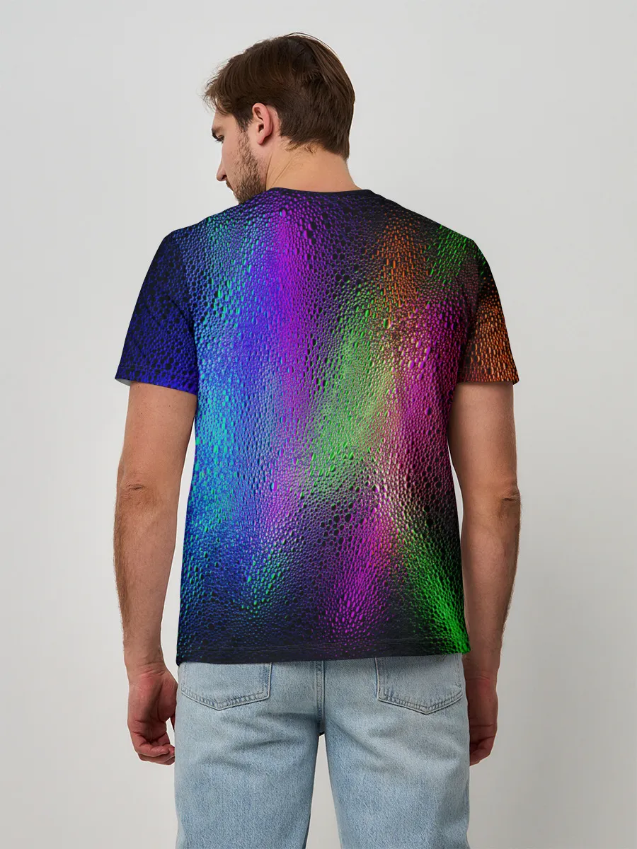 Мужская базовая футболка / Neon Lights