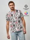 Мужская базовая футболка / BTS Collage