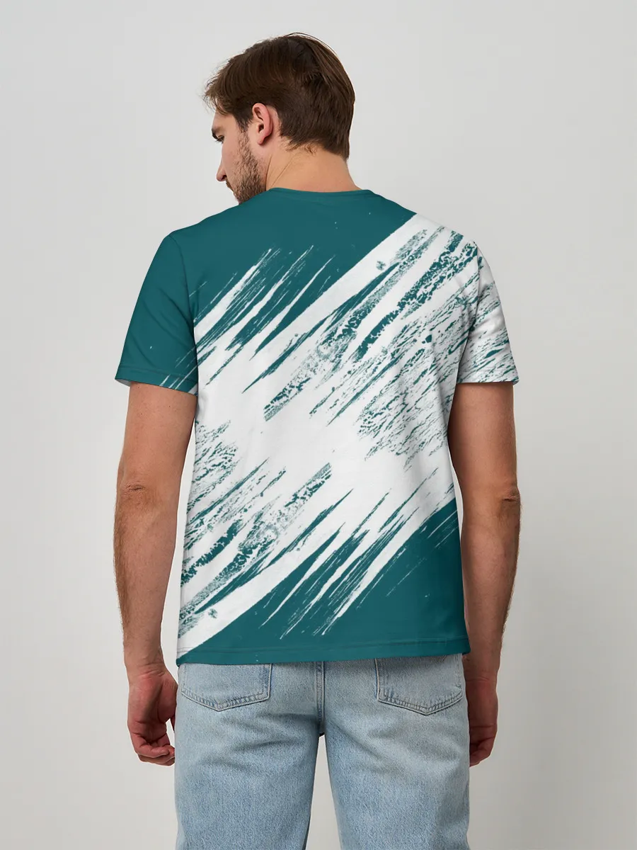 Мужская базовая футболка / Сан-Хосе Шаркс