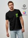 Мужская базовая футболка / MONSTER ENERGY