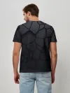 Мужская базовая футболка / Мерседес 3D плиты