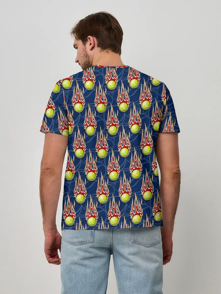 Мужская базовая футболка / Теннис