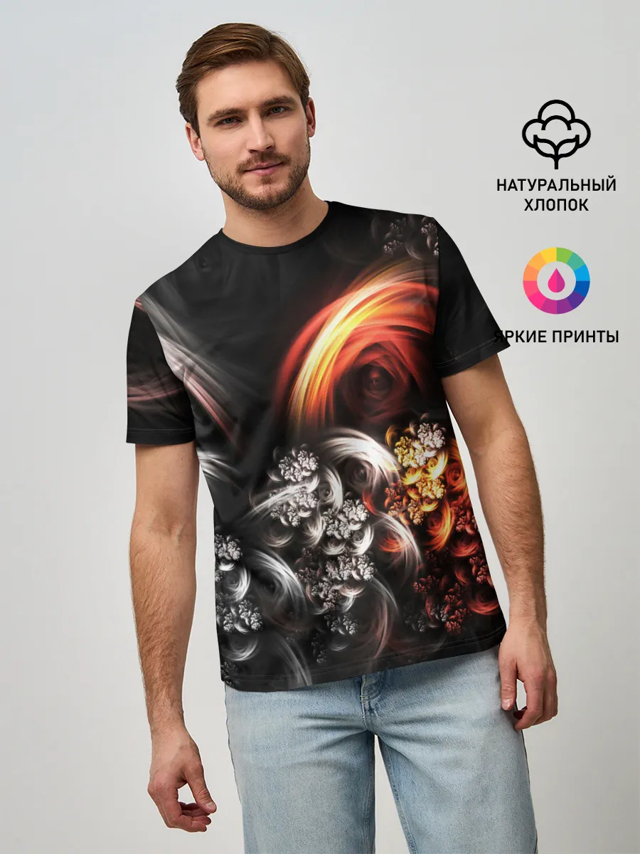 Мужская базовая футболка / FRACTALS