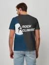 Мужская базовая футболка / Скалолаз