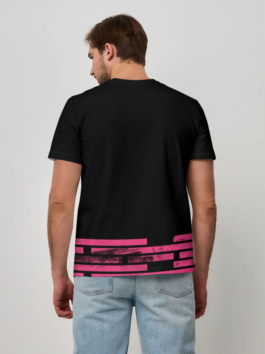 Мужская базовая футболка / SQUID GAME [ALL LOGO]