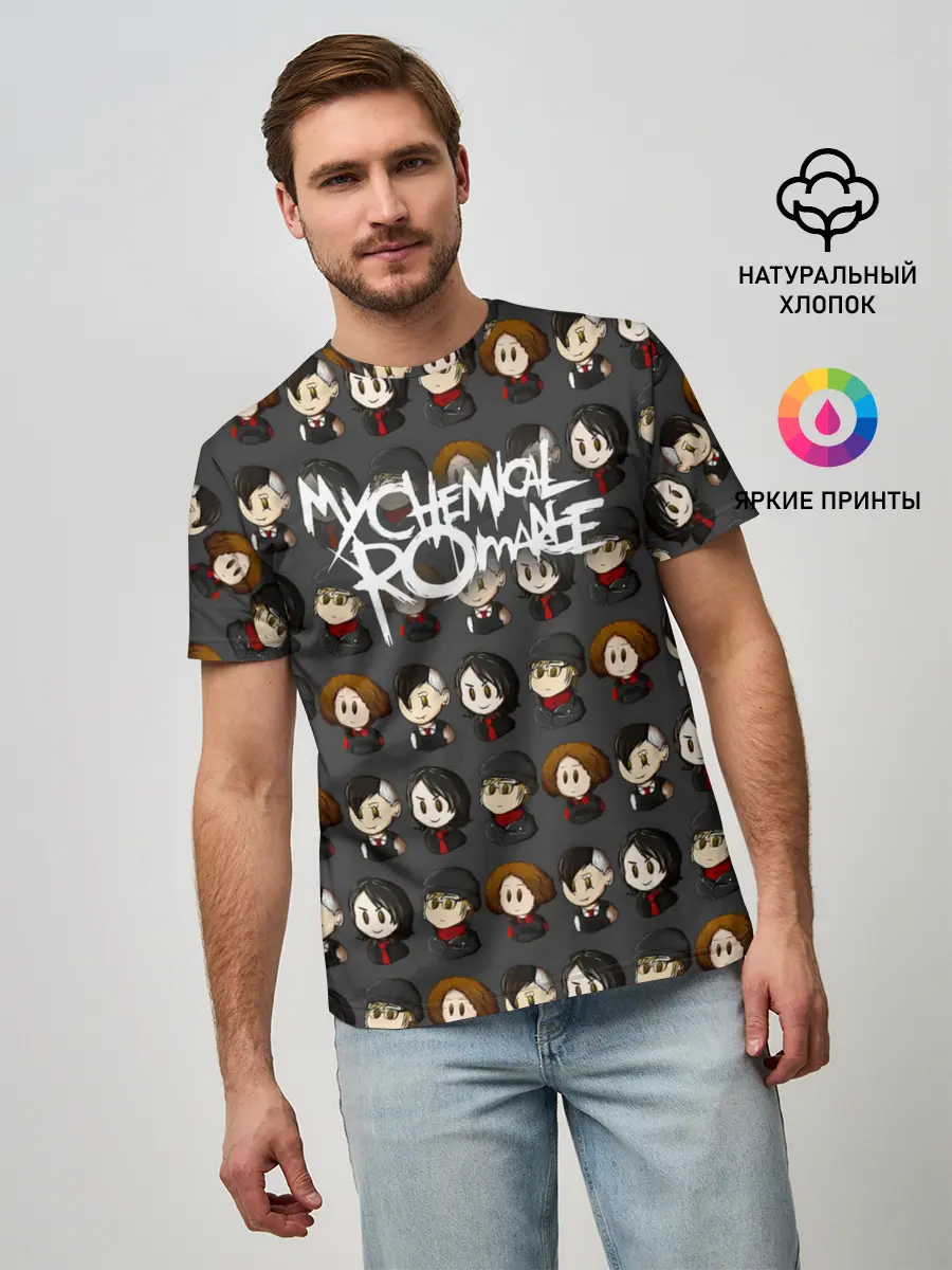 Мужская базовая футболка / My Chemical Romance