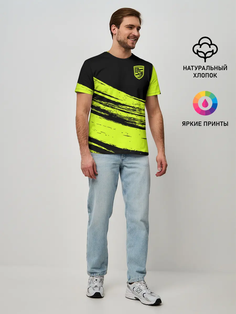 Мужская базовая футболка / Porsche