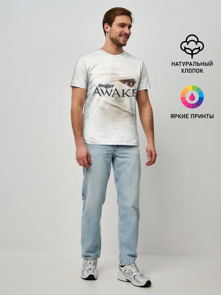 Мужская базовая футболка / Awake