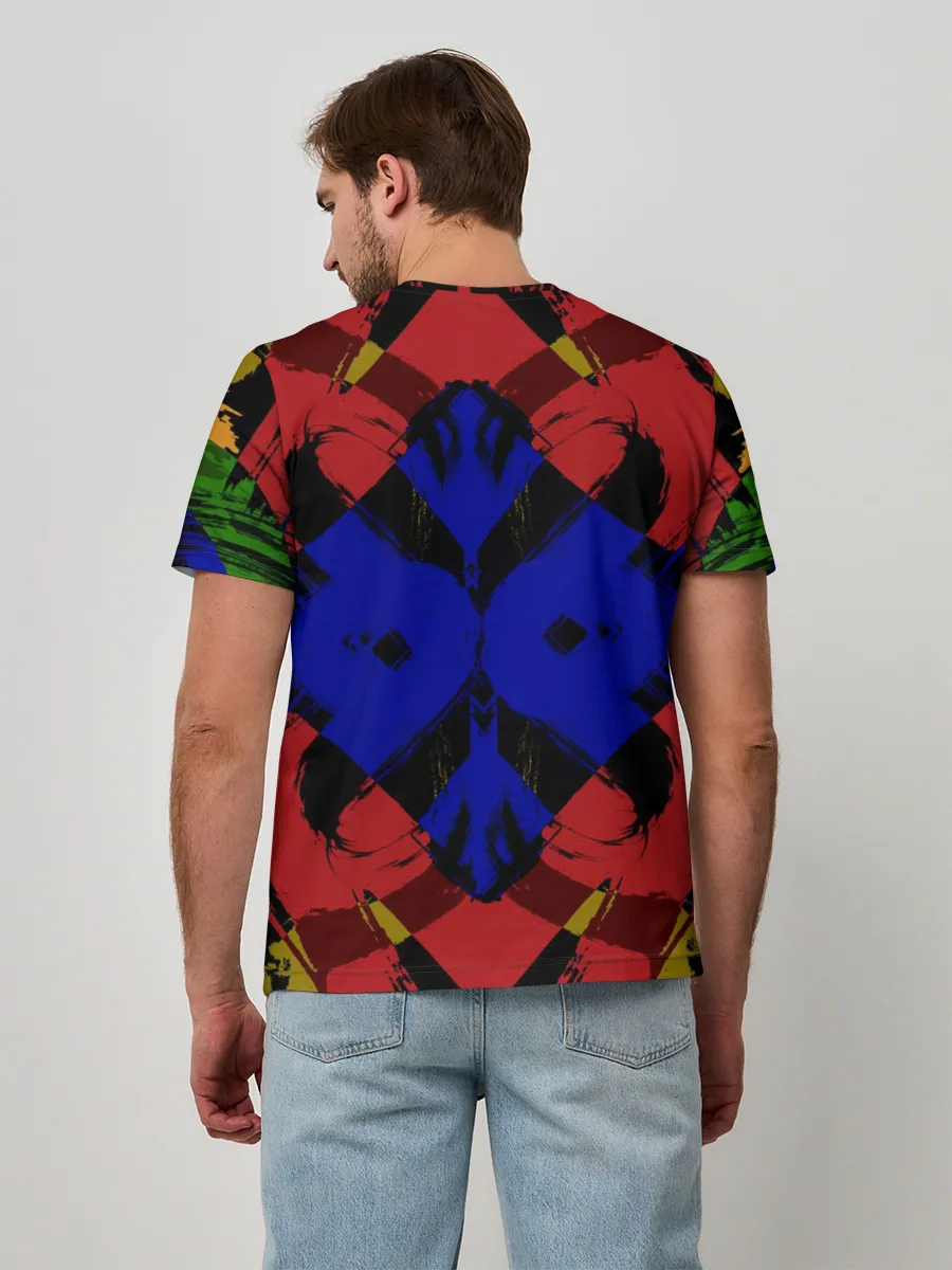 Мужская базовая футболка / Абстракция