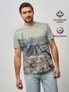 Мужская базовая футболка / Париж