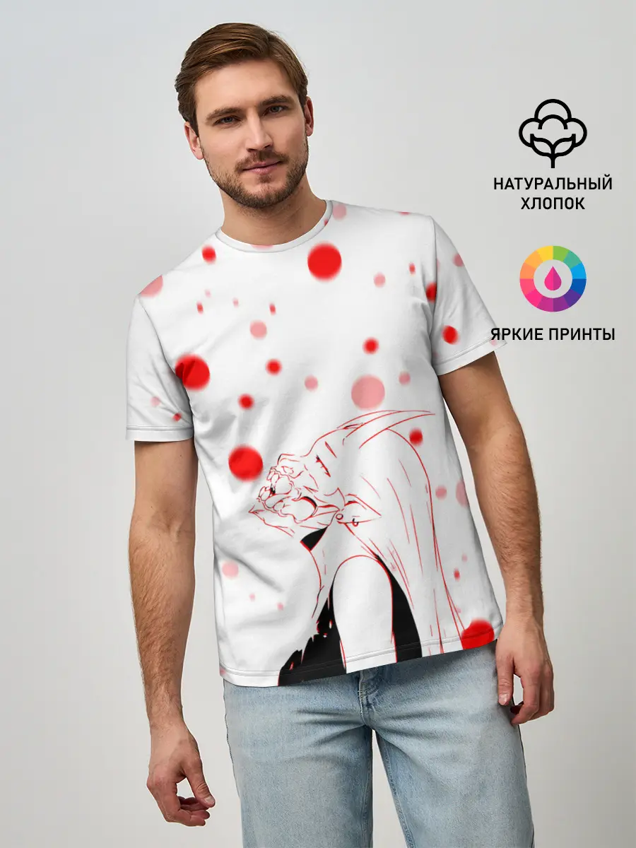 Мужская базовая футболка / AHEGAO KAGUYA