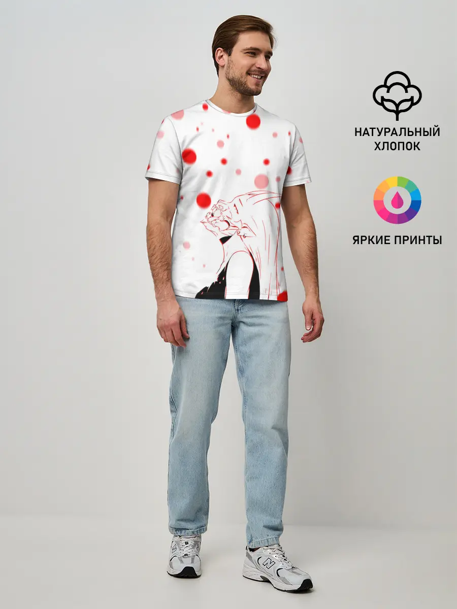 Мужская базовая футболка / AHEGAO KAGUYA