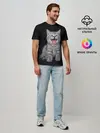 Мужская базовая футболка / Котенок