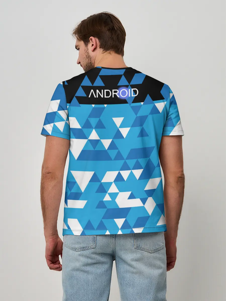 Мужская базовая футболка / Detroit:become